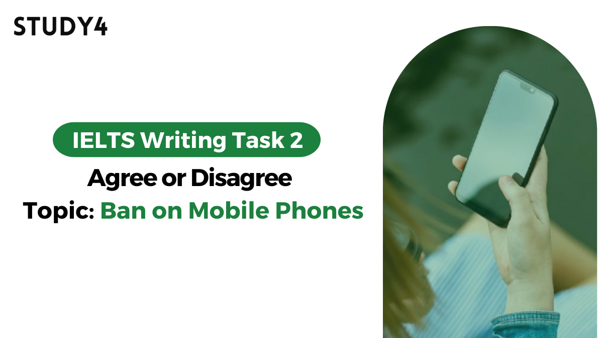 Some people think that mobile phones should be banned in public places like libraries, shops, and on public transport. To what extent do you agree or disagree with this statement?