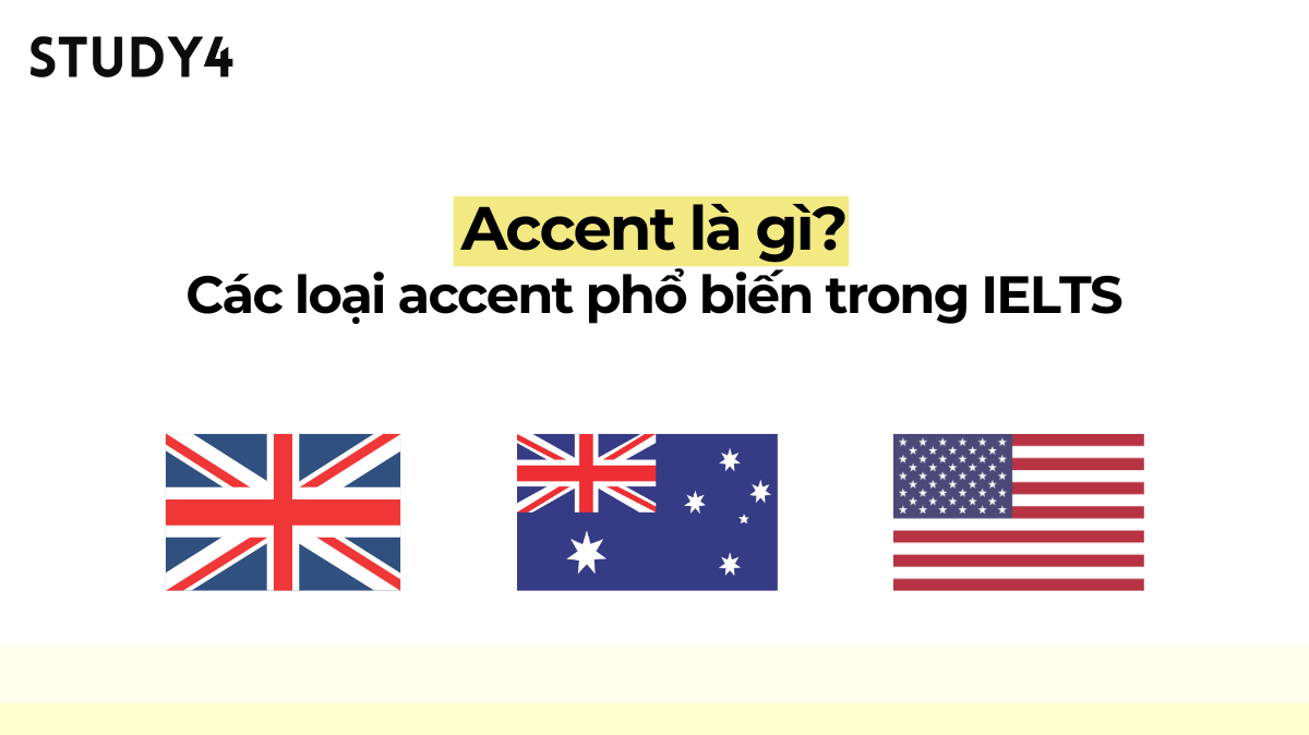 Accent là gì? Các accent giọng Anh phổ biến nhất trong IELTS