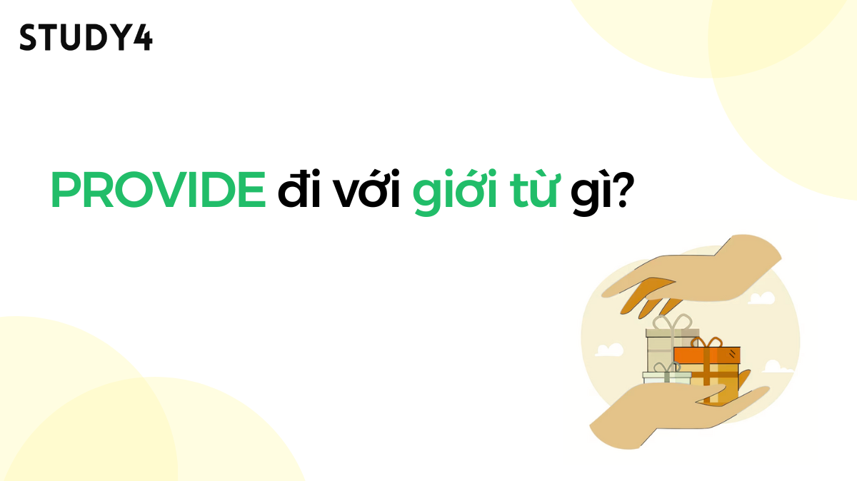 Provide đi với giới từ gì?