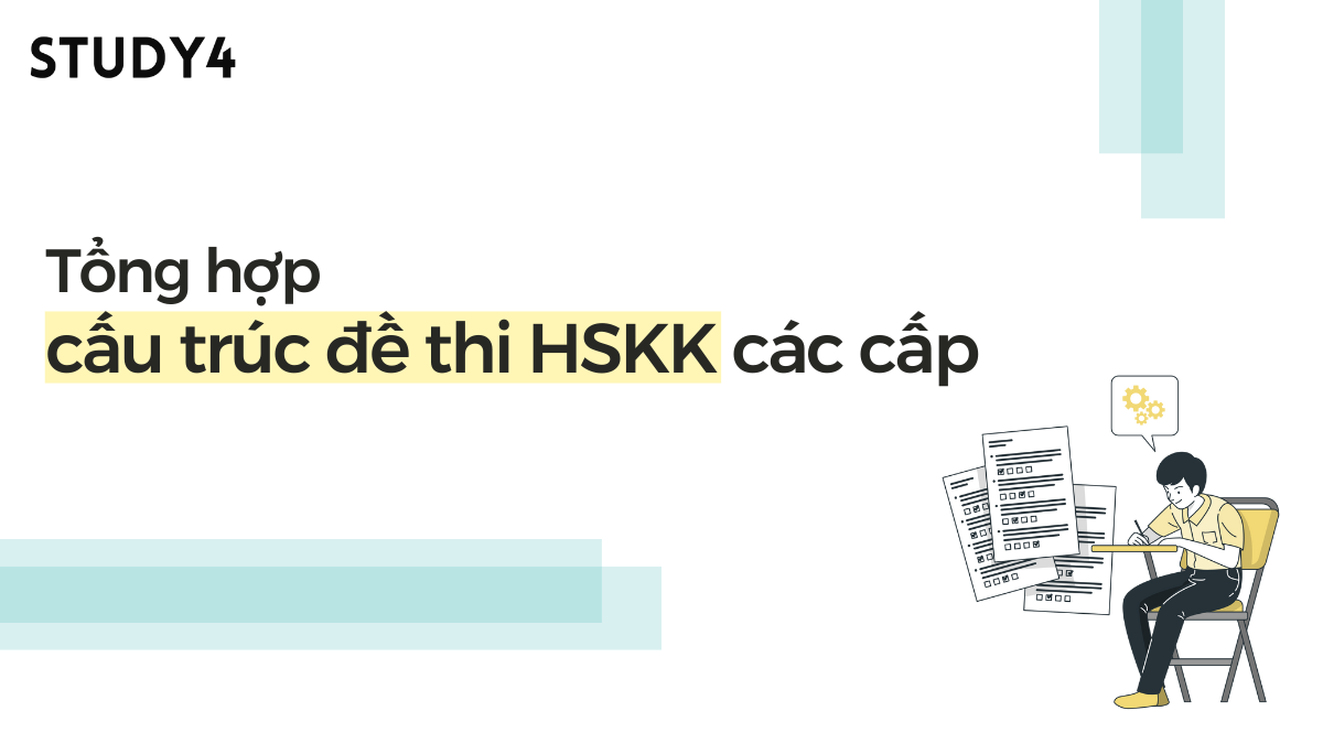 Cấu trúc đề thi HSKK các cấp mới nhất