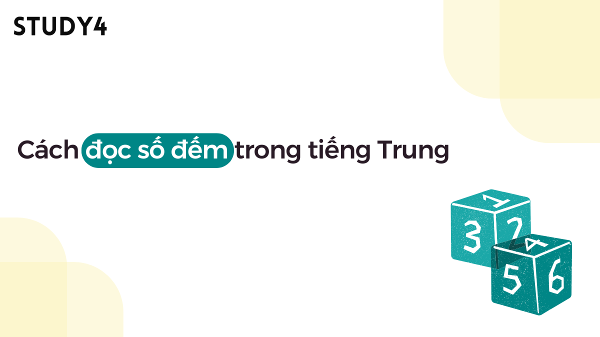 Cách đọc số đếm tiếng Trung